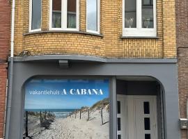 "A Cabana" in De Panne: De Panne şehrinde bir kulübe