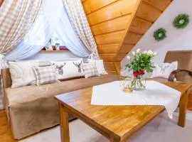 Rodzinny Dom i Apartamenty u Ciwersa z balią w ogrodzie