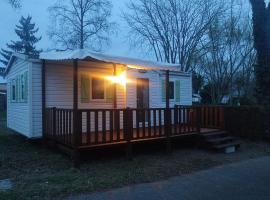 Mobil-home Alsace, budgethotel i Biesheim