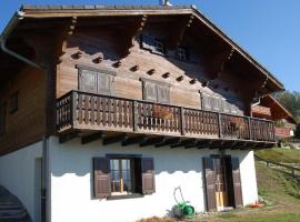 Appartement dans un chalet avec jardin, Hotel in Nax