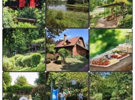 Rajski vrt - Lake house - Paradise garden, renta vacacional en Sisak