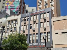 Hotel Continental Business - 200 metros do Complexo Hospitalar Santa Casa, hotel di Porto Alegre
