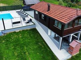 Family friendly house with a swimming pool Veliko Trgovisce, Zagorje - 20839, hôtel à Veliko Trgovišće