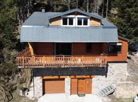 Joli chalet au calme avec poêle à bois, 4 chambres et cuisine équipée - FR-1-593-84