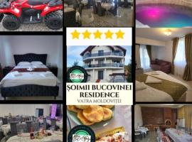 Soimii Bucovinei Residence, hotel económico en Vatra Moldoviţei