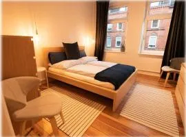 Gemütlich - 2 Zimmer-Altbau, 24h Check-in