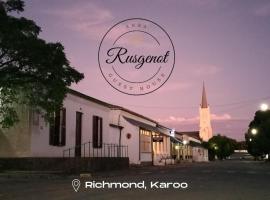 Rusgenot - Richmond, Karoo، فندق في ريتشموند