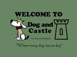 Dog and castle