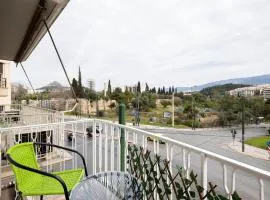 Panoramic view apartment next to Acropolis