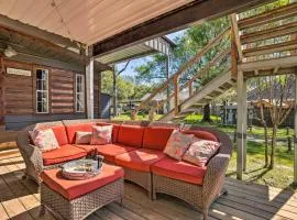 Dock Access and Rooftop Deck Cabin on Lake Conroe