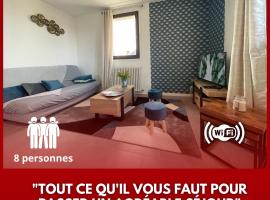 Grand appartement en vallée de la loire: Gennes şehrinde bir kiralık tatil yeri