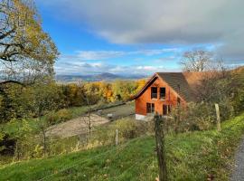 Wunderschönes Gästehaus mit grandioser Aussicht, מלון ידידותי לחיות מחמד בGempen