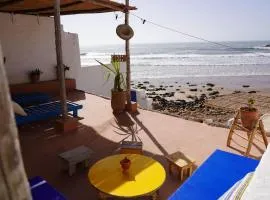 Imsouane - Maison traditionnelle sur plage