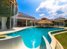 Luxury 7 Bedroom Pool Villa WL67 – hotel z parkingiem w mieście Suan Son