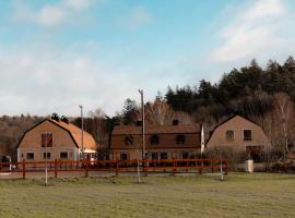 New and cosy apartment on a farm, magánszállás Kungsbackában