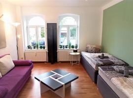 Apartment für bis zu 7 Personen mit Balkon, apartamento en Halberstadt