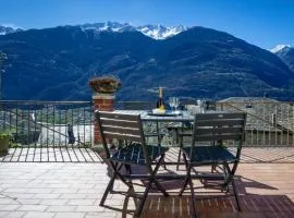 Panoramic Apartment Italian Alps Valtellina near Sondrio, Tirano
