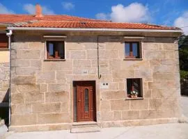 Casa Cuadrante-Casa de piedra en playa de Carnota