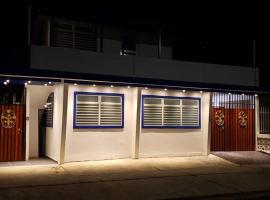 RH/Los angeles (#1) front of airport, hotel v destinaci San Juan