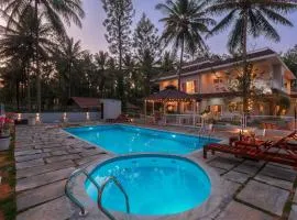 StayVista at Bask In The Greens Coorg with Private Pool