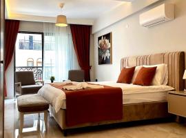 Luxury Apartment in the Cordonn Residence City Center, luksushotell sihtkohas Fethiye