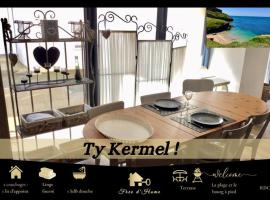 Ty Kermel - Centre Bourg, hotel i Saint-Gildas-de-Rhuys