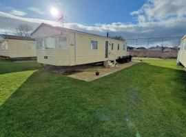 Pride caravan, glamping site in Rhyl