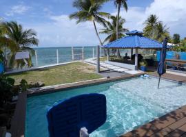 Villa Vacacional frente al mar en Puerto Rico, hotel v destinaci Río Grande