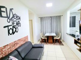 Apartamento aconchegante, em uma das praias mais bonitas do ES, hotel ieftin din Serra