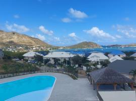 Pinel Superbe appartement en résidence VUE MER, hotel sa Cul de Sac