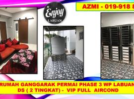 RUMAH MEWAH DS24 VVIP GANGGARAK PERMAI 2 TINGKAT WP Labuan, hotel v destinaci Labuan