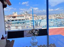 sky inn with great location wonderful Acropolis view in Neos kosmos, homestay in Athens