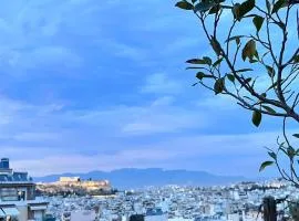 sky inn with wonderful Acropolis view in Neos kosmos