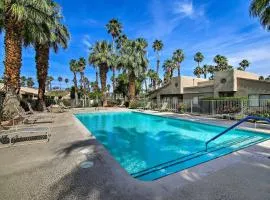 Golf Course View and Pool Access Palm Desert Condo