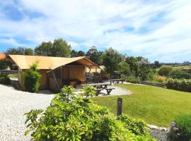 Silver Coast Glamping luxury lodge, chalet i Alcobaça