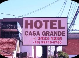 Hotel Casa Grande Max, hotel a prop de Aeroport de Marilia - MII, 