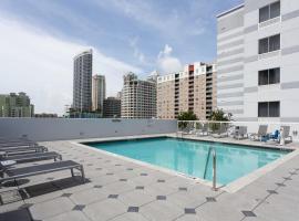 Fairfield Inn & Suites By Marriott Fort Lauderdale Downtown/Las Olas, viešbutis Fort Loderdeile, netoliese – Las Olas bulvaras