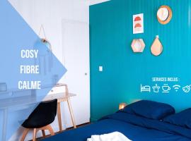 Le Straw' Berry • Fibre • Calme, hotell i Châteauroux