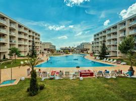 Apartment with terrace in Spa Complex, hotell i Burgas