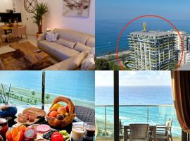 Amazing SEA VIEW, 8th FLOOR, panoramic sea view, хотелски комплекс в Алания