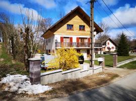 villa des cascades du hérisson, rental liburan di Bonlieu