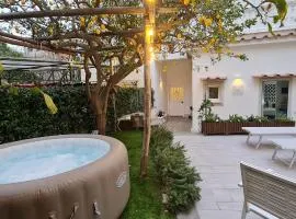 MARILISE - La maison bleue private hot tube, garden & terrace