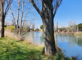 Aux abords du lac, fjölskylduhótel í Arles