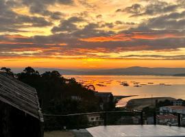 Cabañas Rias Baixas, feriehus i A Pobra do Caramiñal