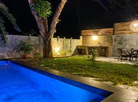 Calao Villa, Solar Villa 2 rooms with Private Pool、エルニドのコテージ