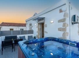 Avli Village Home with Outdoor Jacuzzi, hotel with parking in Vafés