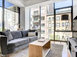 River N 1BR w Gym Pool WD nr Mag Mile CHI-440