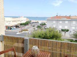 Superbe Appartement T3 Cabine avec Vue Mer, Narbonne Plage- 6LP39, appartamento a Narbonne-Plage