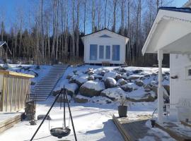 Nieuw Tiny House met uitzicht op het Skagern meer: Finnerödja şehrinde bir otel