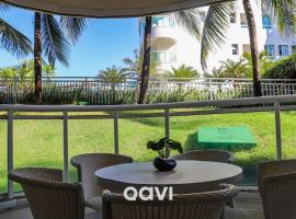 Qavi - Apto em Resort Beira Mar Cotovelo #InMare43, hotel in Parnamirim